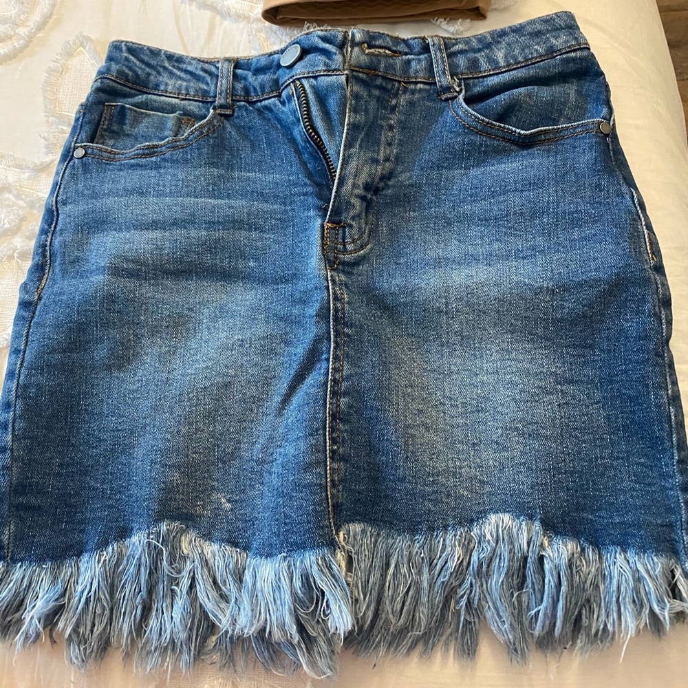 Jean skirt